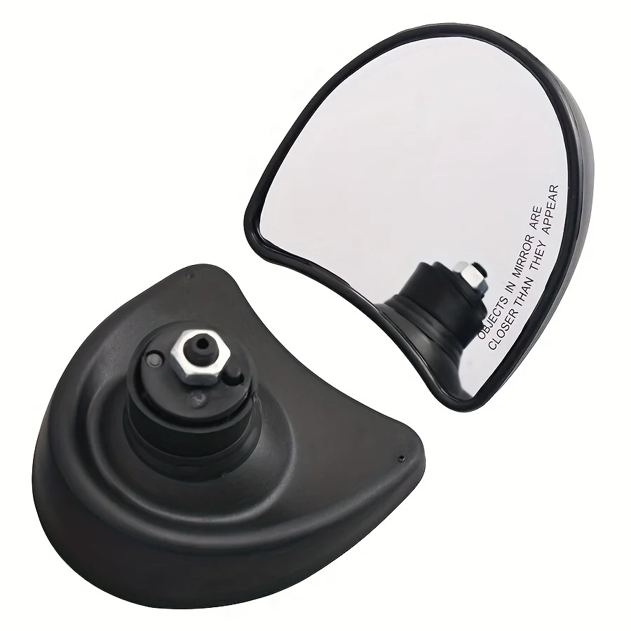 Motorcycle Black Fairing Mount Rearview Mirrors Fit For Harley Touring Electra Street Glide Ultra Classic 1996-2013