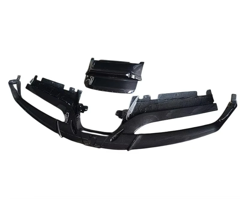 For Ferrari 488 GTB Retrofit and Upgrade, the Front Lip Body Kit Spoiler of Capristo Model Is Made of Dry Carbon Fiber