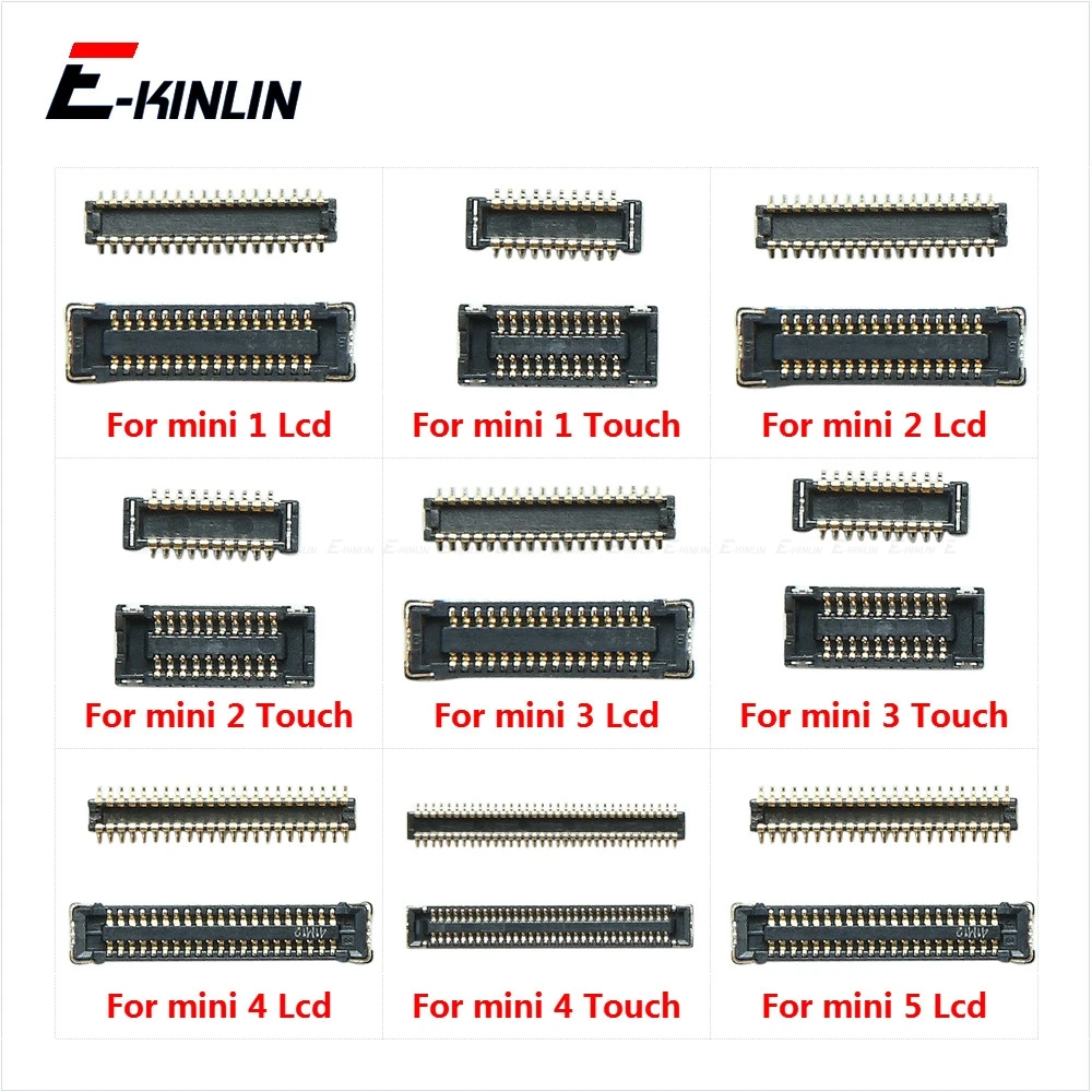 Złącze FPC do iPada mini 1 2 3 4 5 Lcd Digitizer Touch Screen Connector Clip On Motherboard Main Board Flex Cable