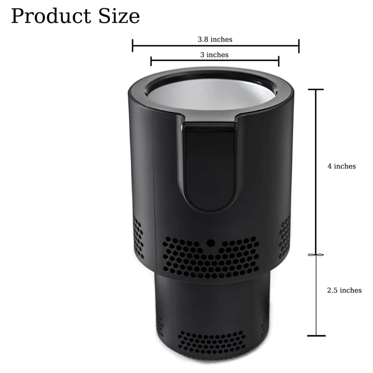 GOB-oCangkir Mobil Hangat dan Dingin Portabel, Cangkir Pemanas Kopi 2-in-1 Cerdas, Cangkir Panas dan Dingin Mobil