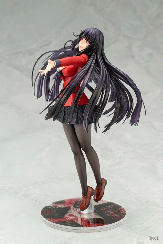 

In Stock Original KOTOBUKIYA ARTFX J The Abyss of Gambling Jabami Yumeko Figures Action Figures Models Toys Gifts Collection