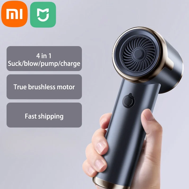 Xiaomi 5 in 1 Car Vacuum Cleaner 120000PA Powerful Handheld Cleaning Machine for Home Appliance Car Cleaner Wireless Portable