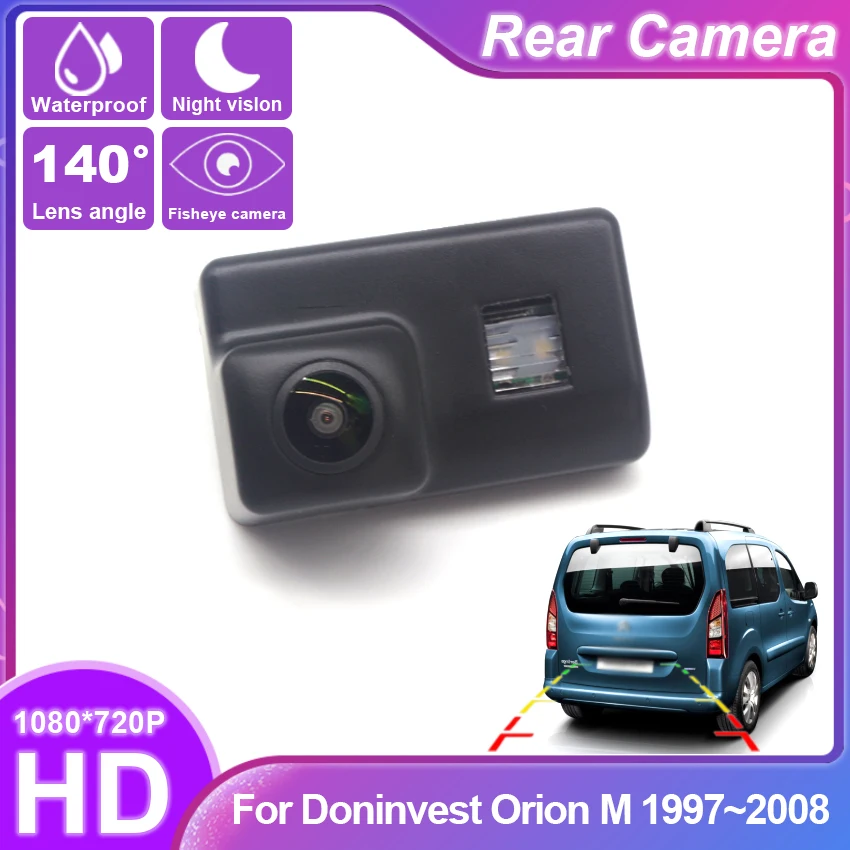 Special car Fish Eyes Night Vision Waterproof Car Reversing Back Up Camera CCD HD For Doninvest Orion M 1997~2006 2007 2008