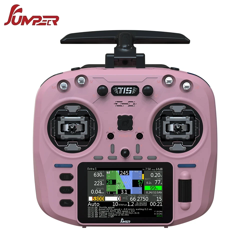 Jumper T15 Hall Sensor Color screen FPV Radio Controller EDGETX/ELRS For Long Rang RC Drone