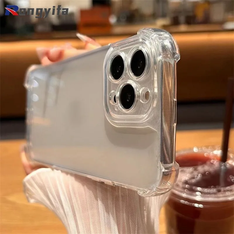 For Tecno Camon 30 Pro Pova 6 Neo Spark Go 1 2025 Spark 30C 30 Pro Phone CaseTransparent Anti-fall Protective Cover