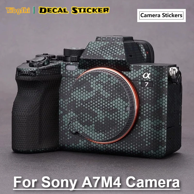 

For Sony A7M4 A7IV Decal Skin Camera Sticker Vinyl Wrap Anti-Scratch Protective Film A7 Mark 4 IV M4 Mark4 MarkIV Alpha 7M4 7IV