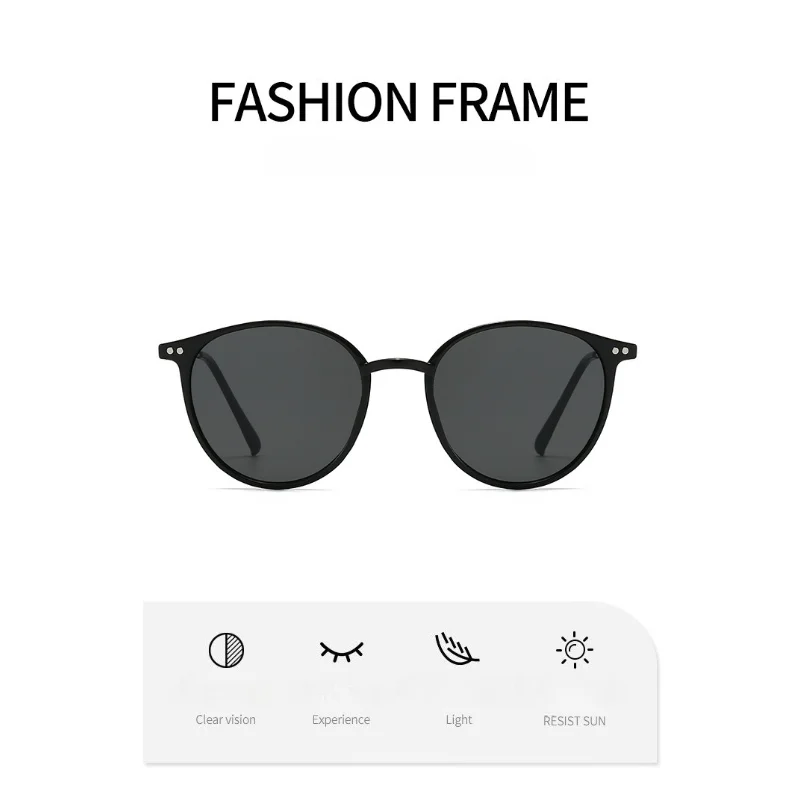 

Новая модель 2025 года, хит продаж, модные солнцезащитные очки с оттенком, очки для защиты глаз для вождения на открытом воздухе, унисекс, женские очки с защитой от ультрафиолета