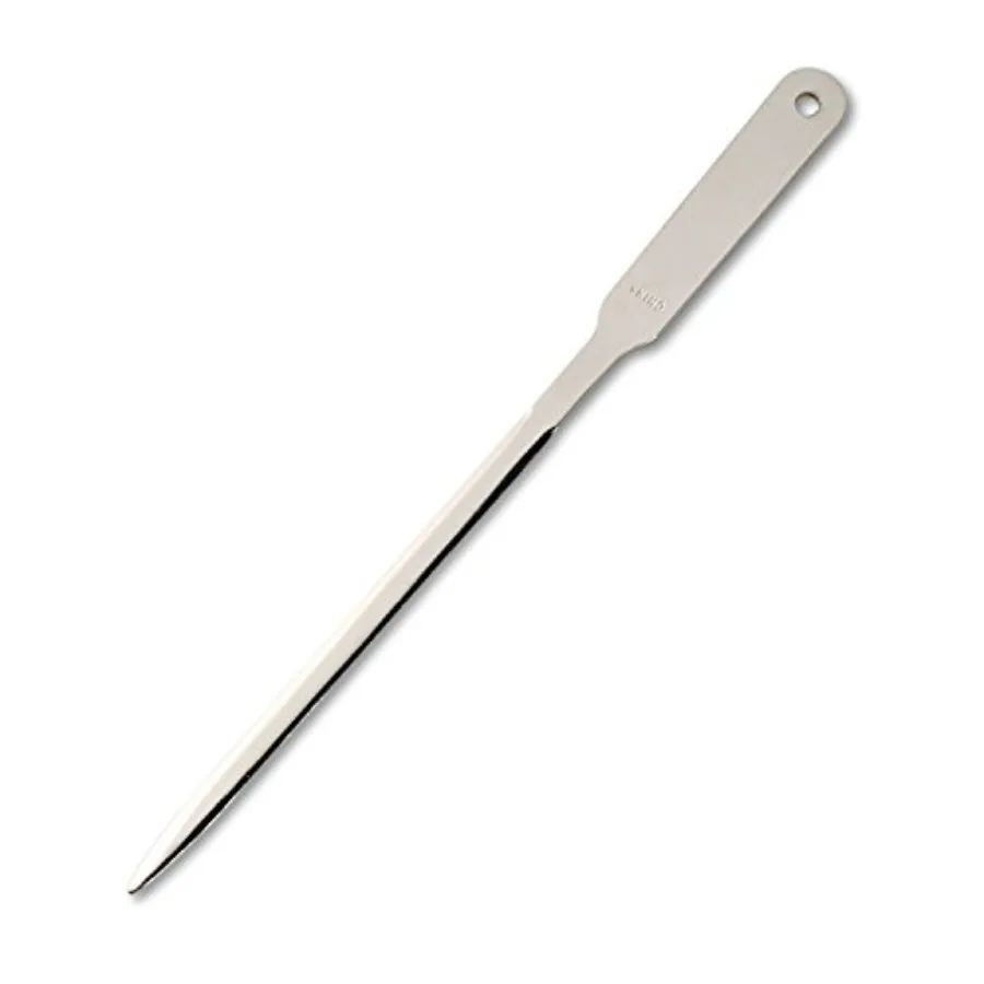 

31750 Lightweight Hand Letter Opener 9 Silver for Office Use Slim Design Durable Metal Elegant Silver Finish