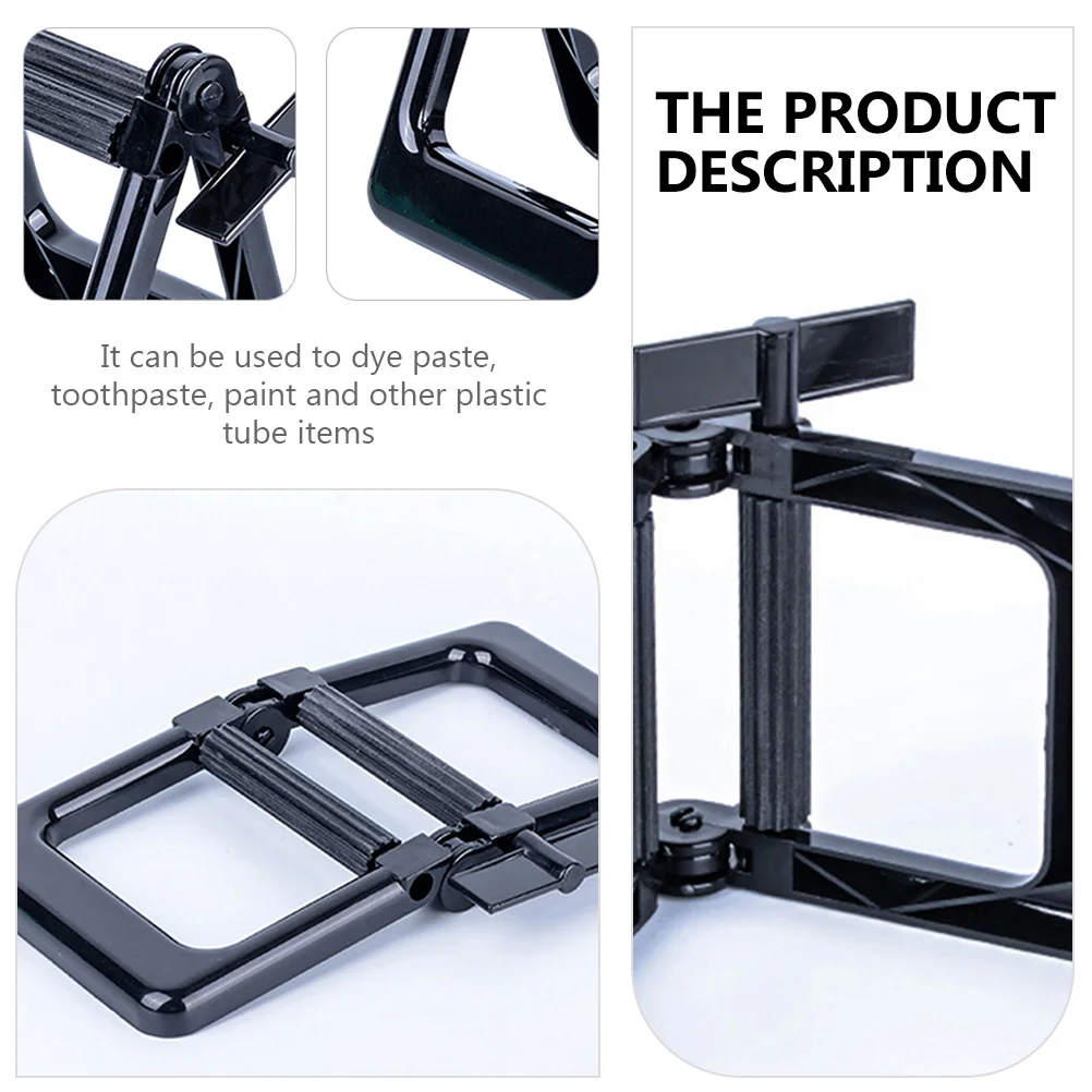 3 pcs Manual Toothpaste Squeezer Clip- Dispenser Roller For Cream Hair Dye Multi-Functional Home Salon Plastic Squeezer