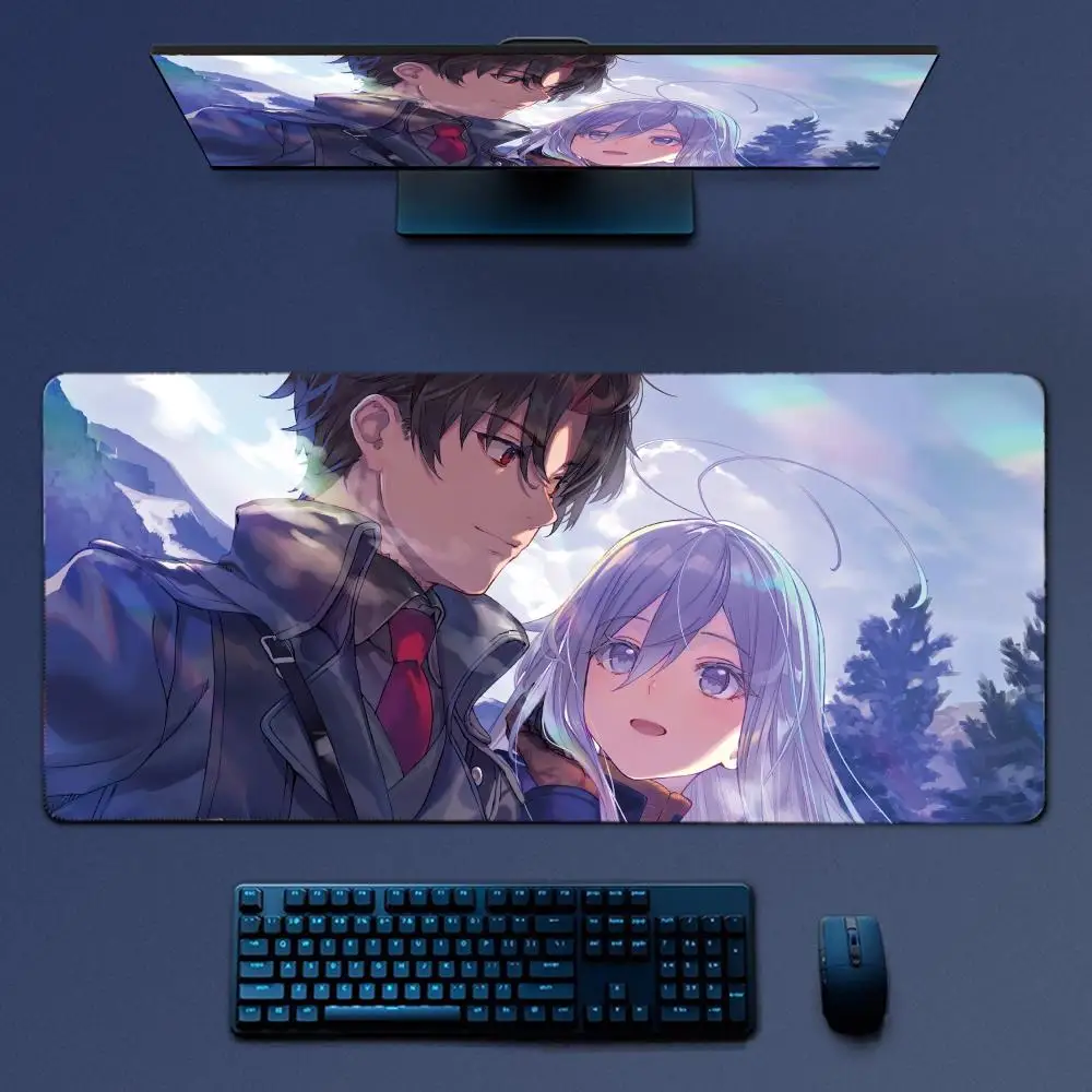 Anime 86 Eighty Six Mousepad Large Gaming Mouse Pad LockEdge Thickened Computer Keyboard Table Desk Mat