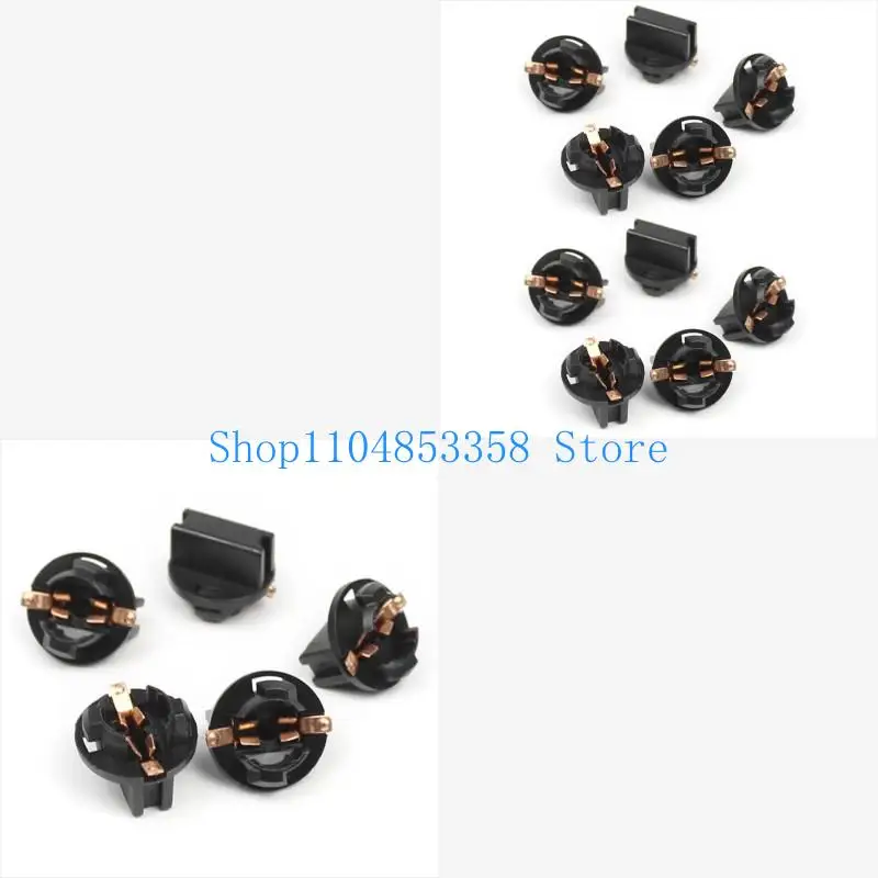 

Светодиодная лампа T10, поворотная розетка, яркая для приборной панели автомобиля, фонари приборной панели, индикаторные лампы, кнопка кондиционера