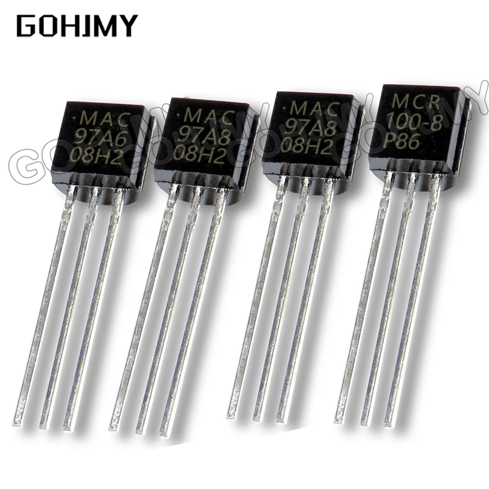 50PCS MAC97A6 MAC97A8 MCR100-6 MCR100-8 Transistors new