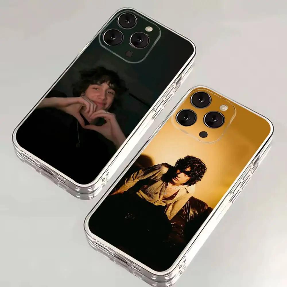 

Phone Case For iPhone 16,15,14,13,12,11 Plus,Pro,Max,XR,XS,Plus,E,SE4,Mini Transparent Singer S-Sombr Back To Friends Cover