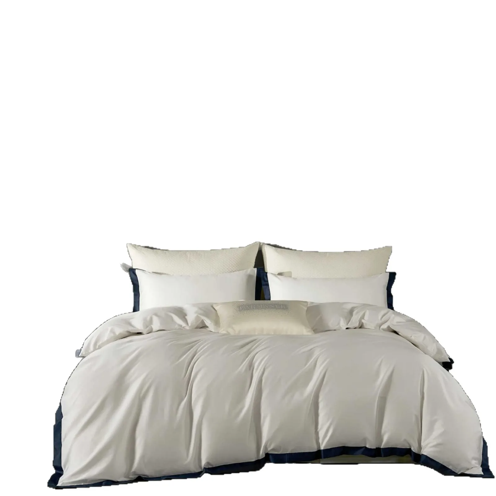 

Light luxury, solid color, long-staple cotton, four-piece set, comprehensive, pure cotton, skin-friendly.