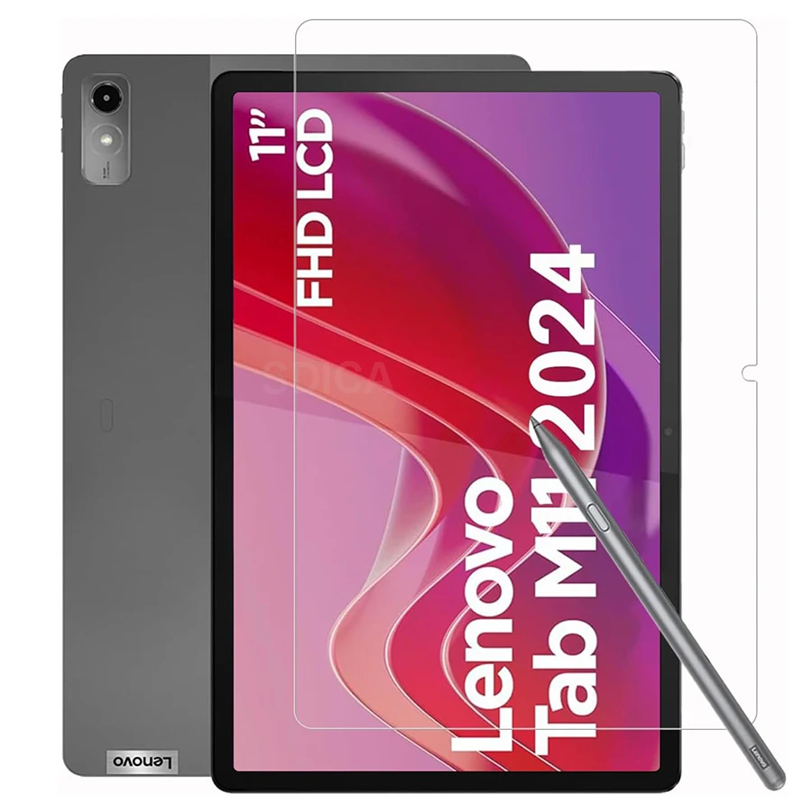 

For Lenovo Tab M11 2024 11 Inch Tempered Glass Screen TB-330FU TB-331FC 9H Tablet Anti Scratch Clear Protective Film