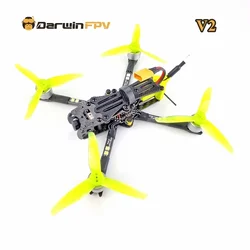 Darkwinfpv-ブラシレスモーター付きクアドリコプター,3インチfpvプロV2,フライトコントローラー,vtxプロペラ,142mm