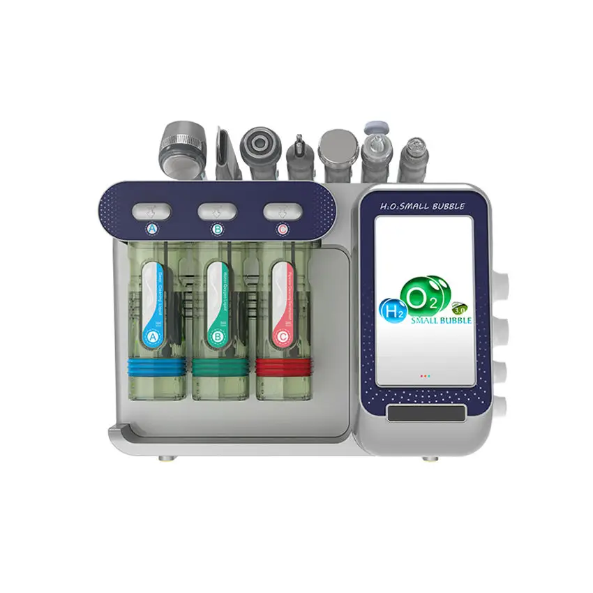

Newest design 6 in 1 Facial Machine Hydra Aqua Deep Cleaning Skin Care Device