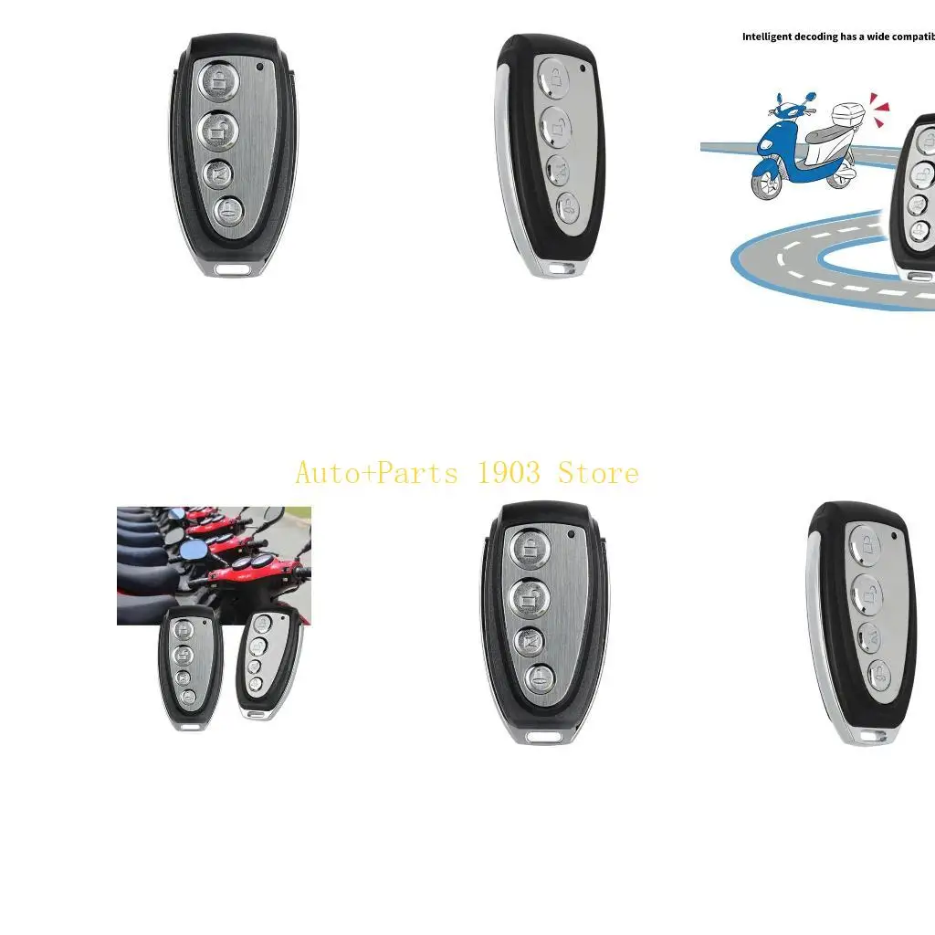 Télécommande E21C ABS HIGEN PERCORMANCES Télécommande Frame métallique Télécommande Facile à utiliser pour l'ouverture