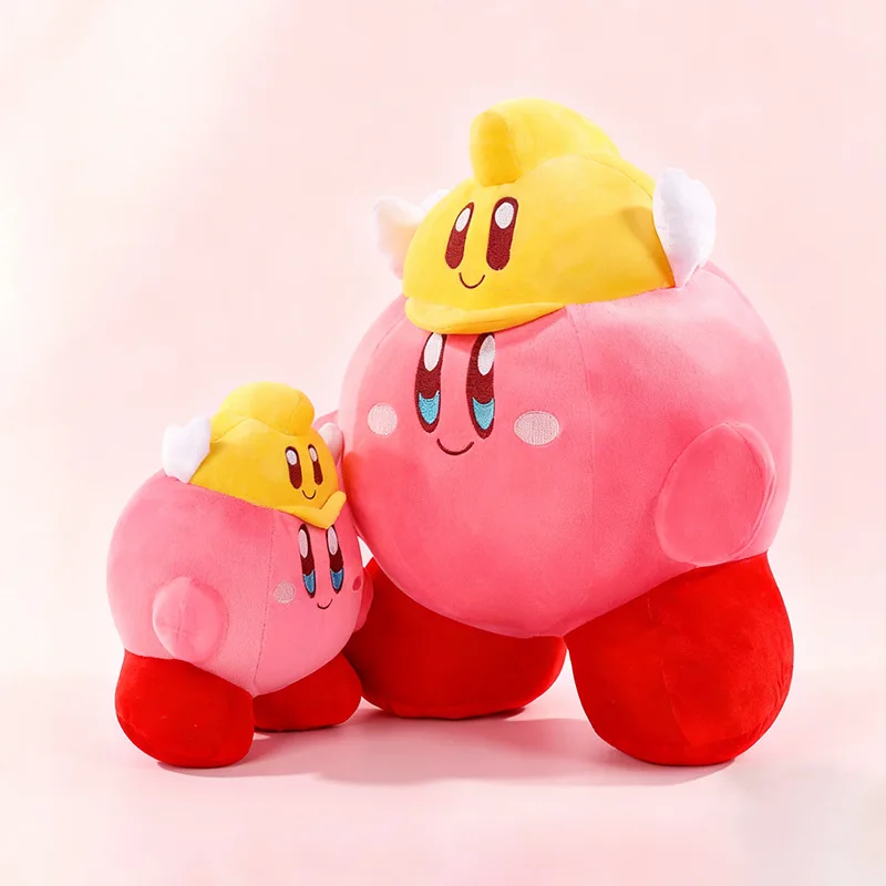 30/40/50cm Cupid Kirby Plush Toy Cute Angel Kirby Soft Fluffy Stuffed Game Character Doll Throw Pillow Home Sofa Room Decor Gift view 5