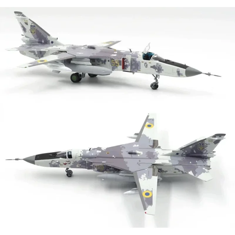 

Calibre Wings 1/72 Scale Ukrainian SU24 SU-24MR Fighter Aircraft Alloy Model Collection Decoration Display Piece