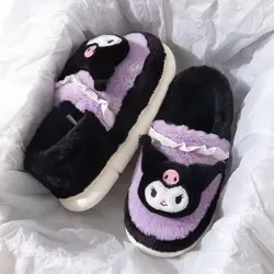 Kulomi Sanrio pantofole in cotone ragazze carino inverno Baotou casa antiscivolo leggero caldo confortevole cartone animato antiscivolo