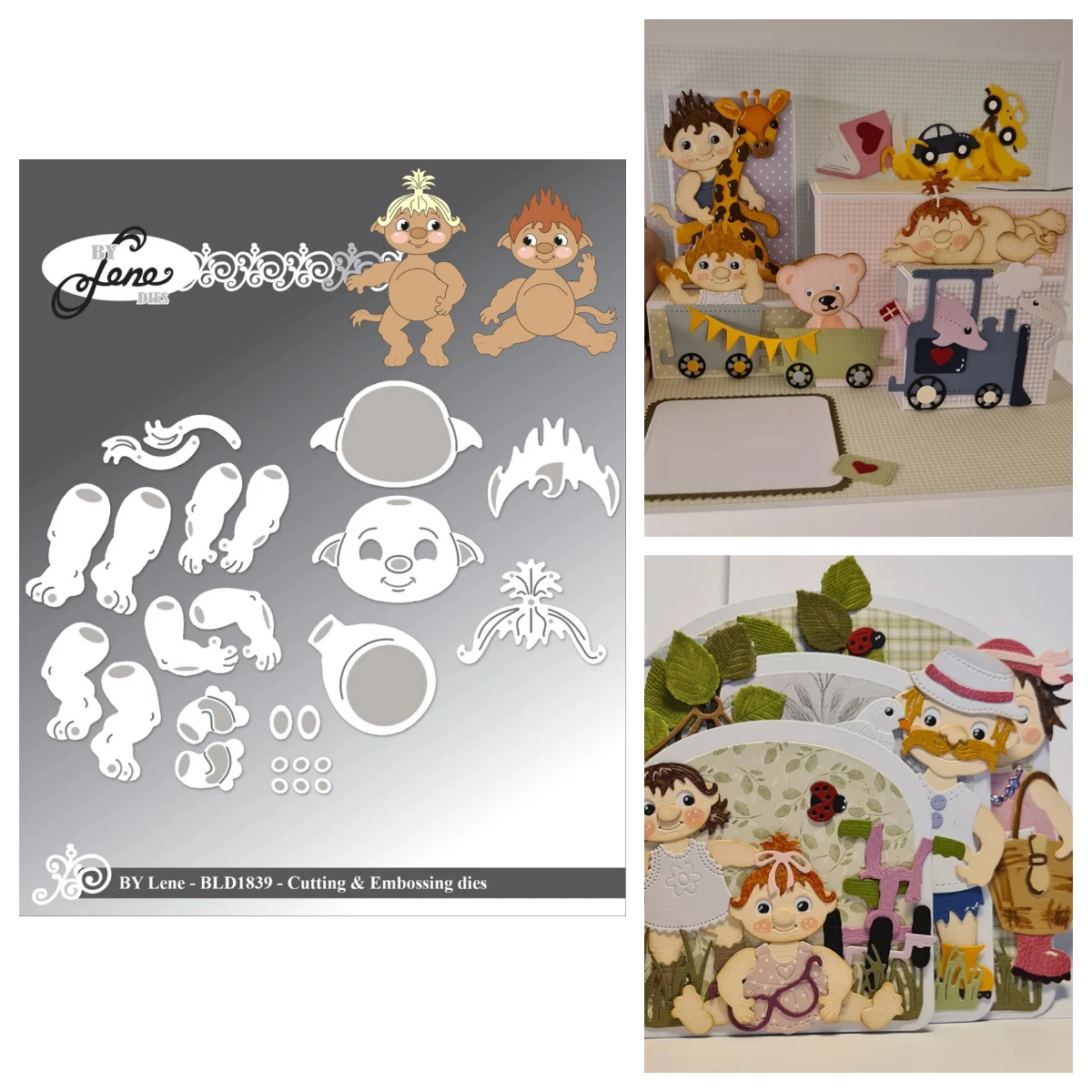 

By Lene Baby Trolls Vikings Apron Box Barbeque Alphabet with Shadow Metal Cutting Dies for DIY Scrapbooking Diary April 2026 New