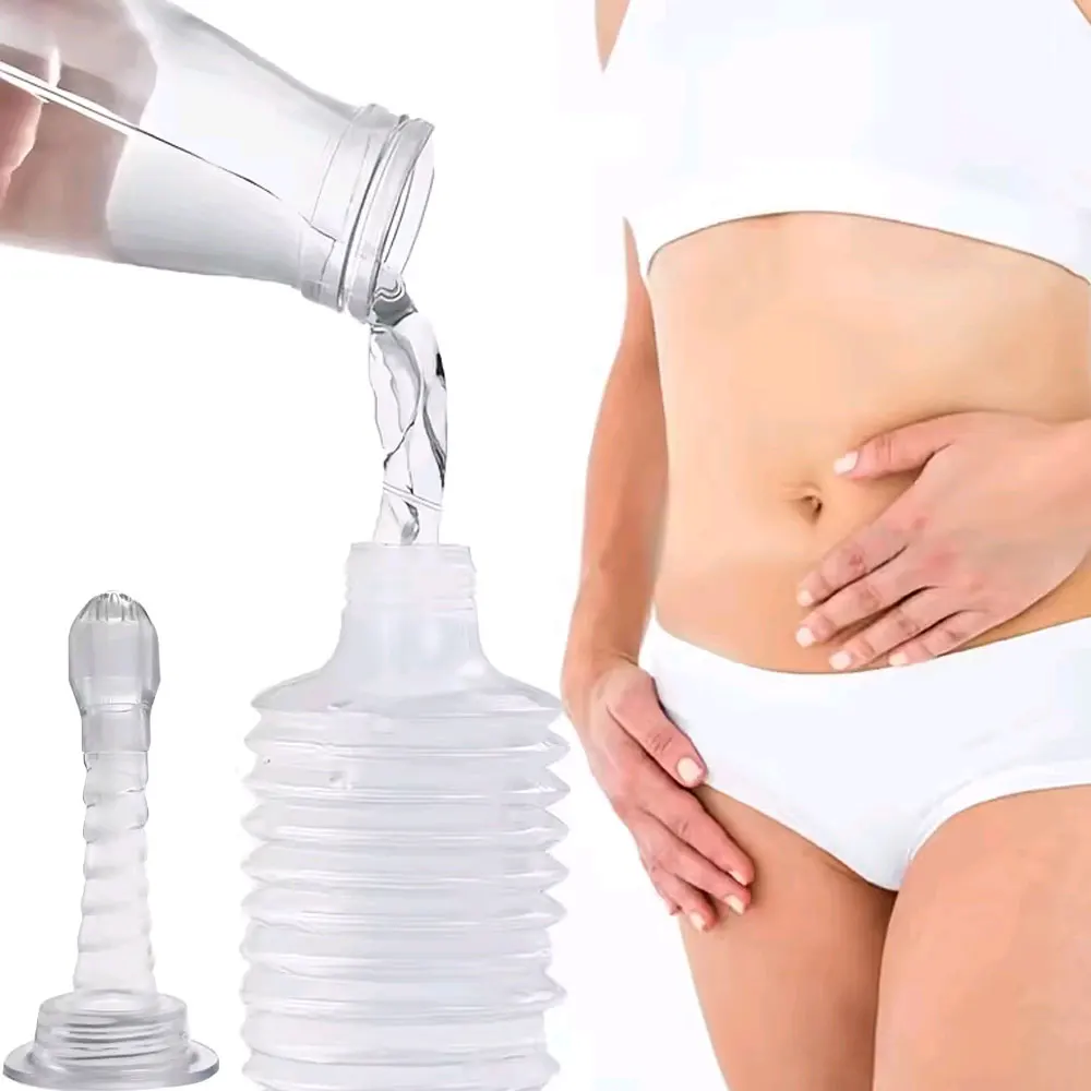 100 مللي قابلة لإعادة الاستخدام الطبية المهبل الري قابل للسحب المهبل الشرج الدوش المؤنث النظافة حقنة شرجية نظافة البلاستيكية المستقيم حقنة