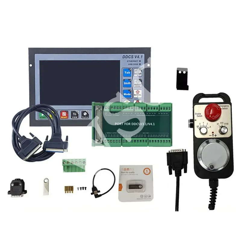 New Kit DDCSV3.1 4.1 Independent Motion Offline Supports 3 Axis4 Axis USB CNC Controller Interface