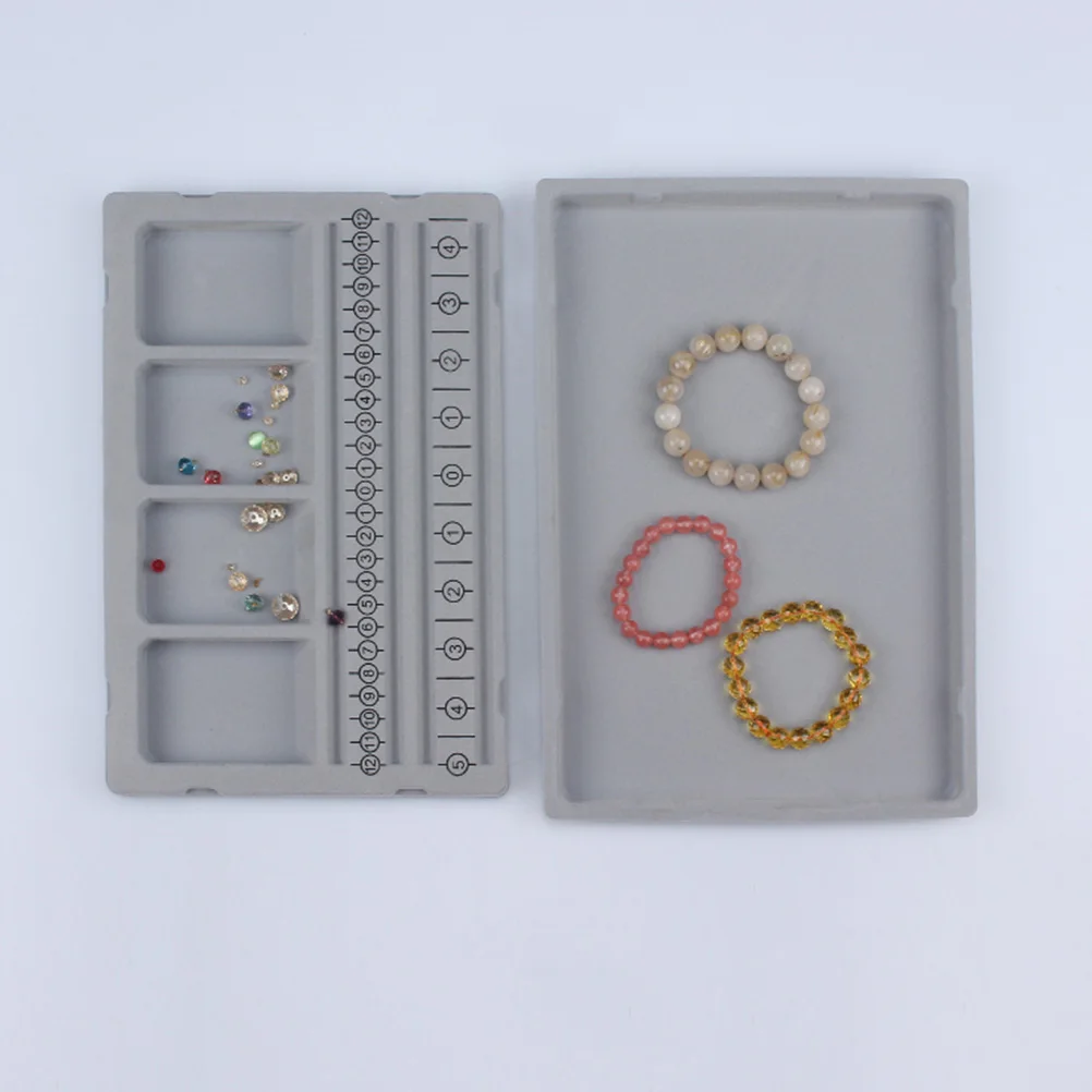 

Large Bead Board Stringing Tray for Necklace Bracelet Making Jewelry Beading Jewelry Making Display Tool Bead Boards