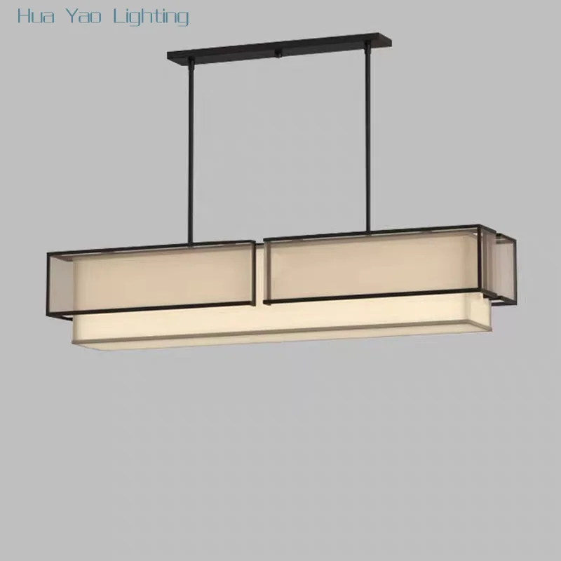 

A rectangular restaurant Zen themed model room, front desk bar, desk lamp in the study room