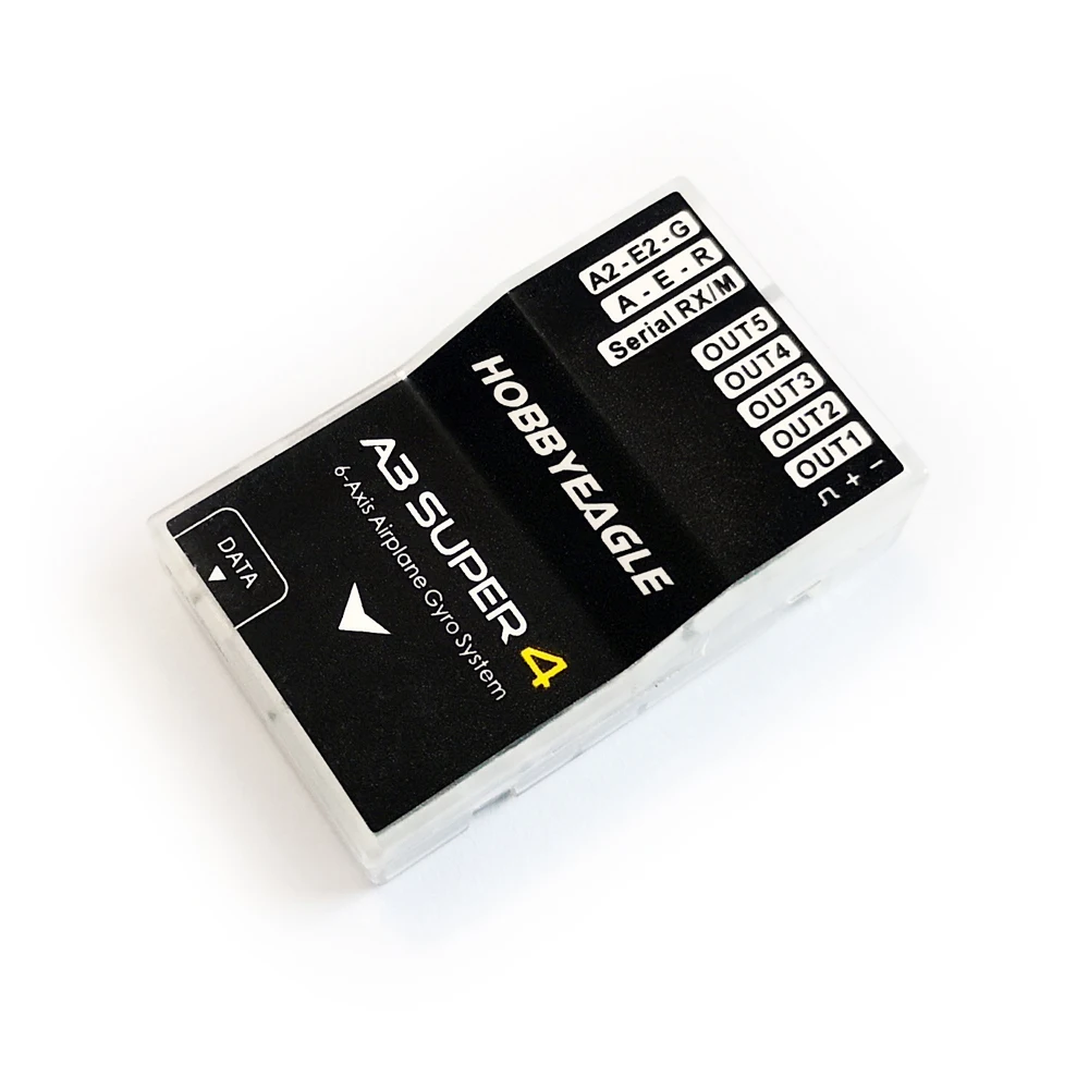 Hobbyeagle A3 Super 4 A3S4 Flight Controller 6-axis Airplane Gyro&Stabilizer Full Set Programming Card for RC Airplane