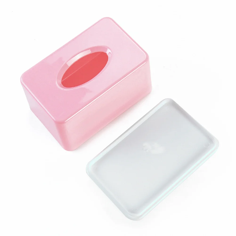 

Tissue Box Cover Rectangular 19x123x10cm Environmental Plastic Material Tissue Dispenser for Home Office Car Bathroom Kitchen