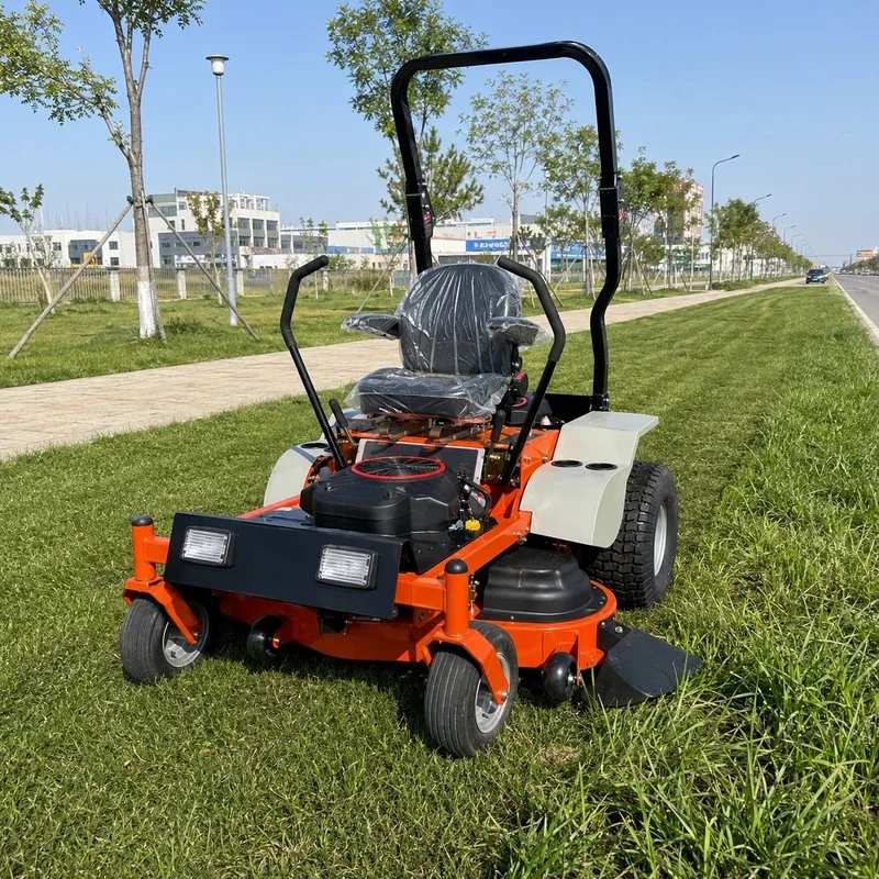Professional Zero Turn Mower 50 Inch Cutting Width with Adjustable 1.5 to 5 Inch Cutting Height Commercial Lawn Mowing