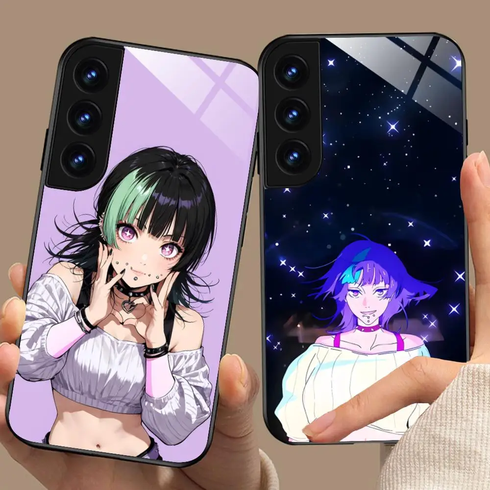 JJK Kirara Hoshi Phone Case for Samsung Galaxy S26 S25 S24 S23 S22 S21 S20 Note20 Plus FE Ultra Glass Protective Cover