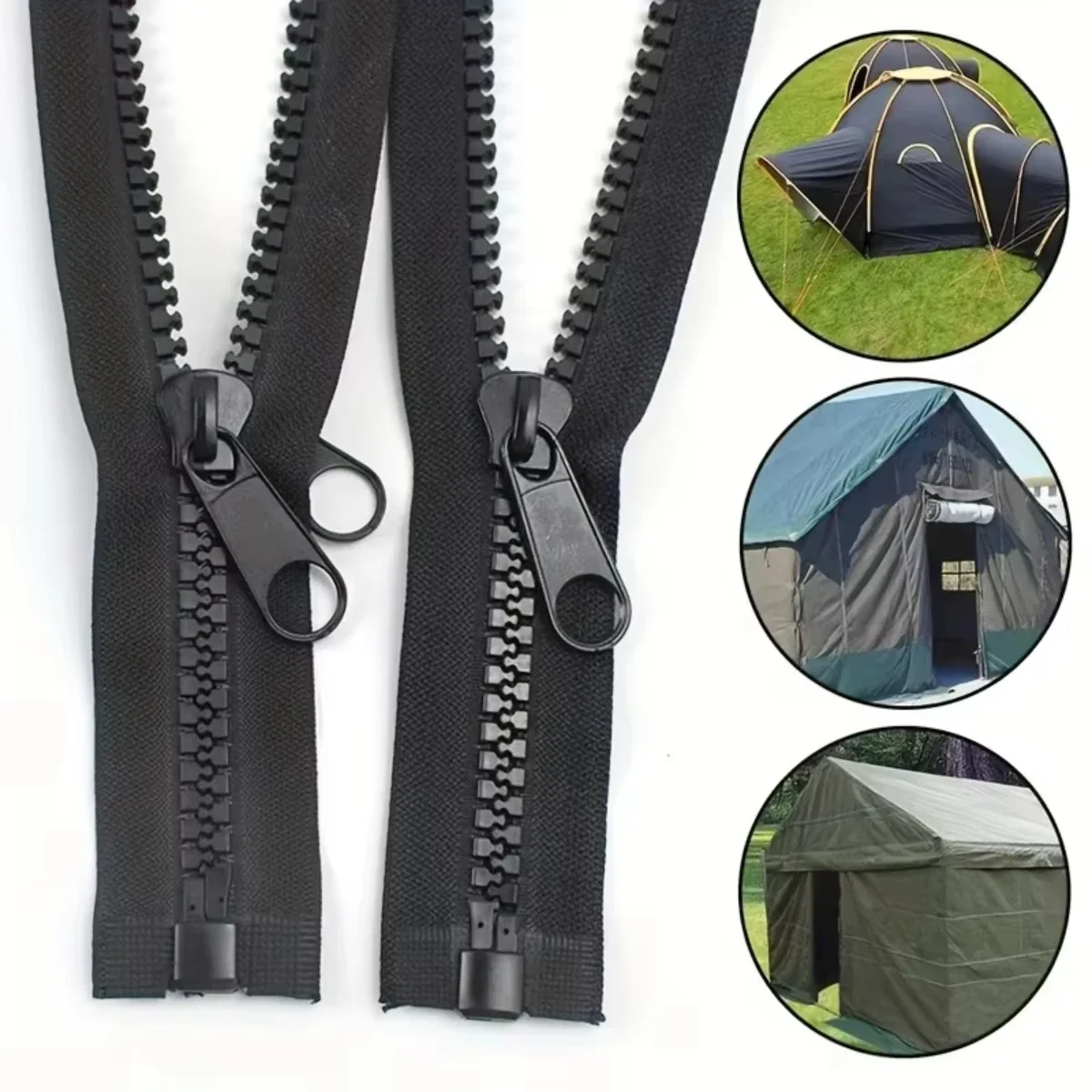 3 Sizes Universal Instant Fix Zipper Repair Kit Replacement Zip Slider Teeth Rescue Sewing Clothes Bag Zippers Tool Accessories
