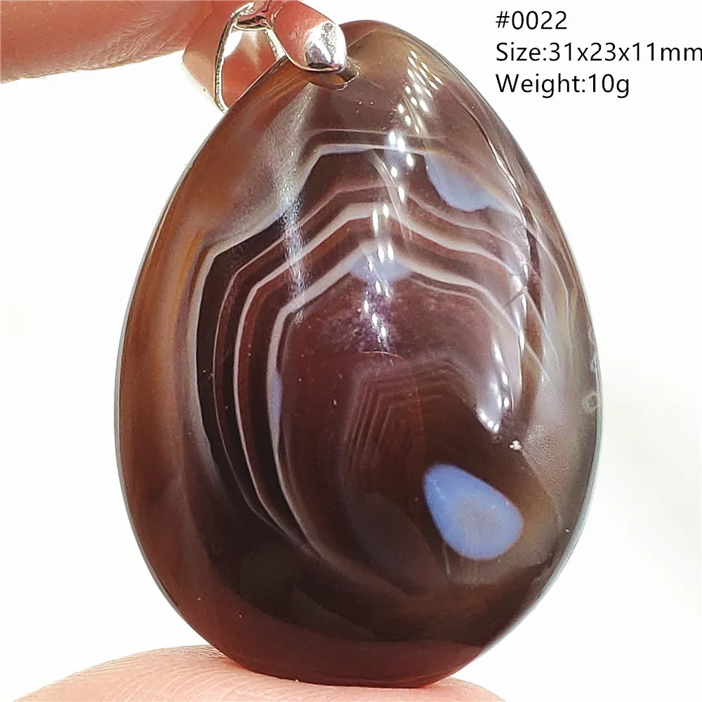 

Natural Persian Agate Bead Pendant Women Men Necklace Water Drop Gemstone Charm Eye Agate Necklace Fashion Jewelry AAAAAA