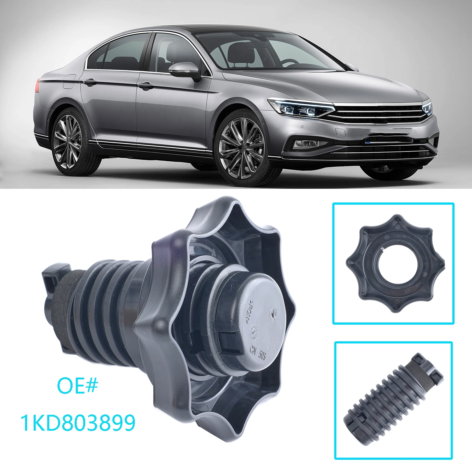 1Pc For VW EOS Scirocco Passat Jetta Beetle Golf Golf Plus Spare Wheel Tire Hold Fixing Mounting
