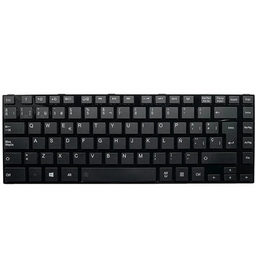 Imagen 2 del producto Nuevo teclado español/SP para ordenador portátil TOSHIBA SATELLITE L800 L800D L805 L830 L835 L840 L845 P840 P845 C800 C840 C845 M800 M805