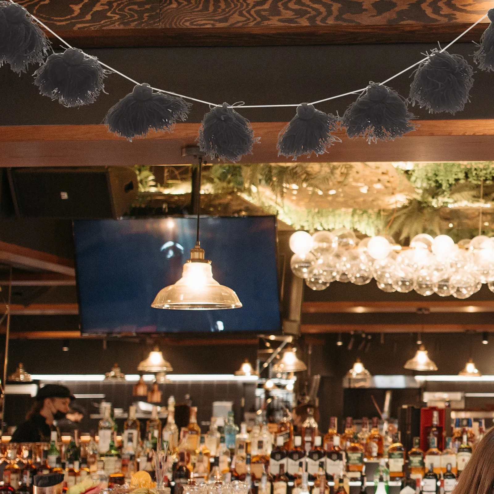 

Tassel Wall Hanging Decor H Woven Pendant Home Decoration Wool Balls Tapestry Bohemian Bedroom Kids Room nament