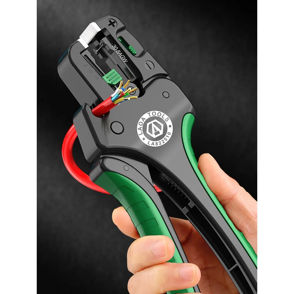 

LAOA Многофункциональные автоматические плоскогубцы для зачистки проводов, регулируемые кусачки для резки кабеля, инструмент для быстрой электрики