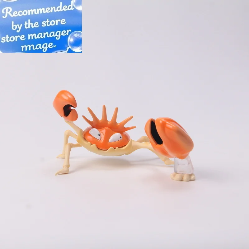 

Kingler Anime Action Figure PVC Model Cute Cartoon Doll Character for Desktop Collection Children's Gift Themed Collectible Toy