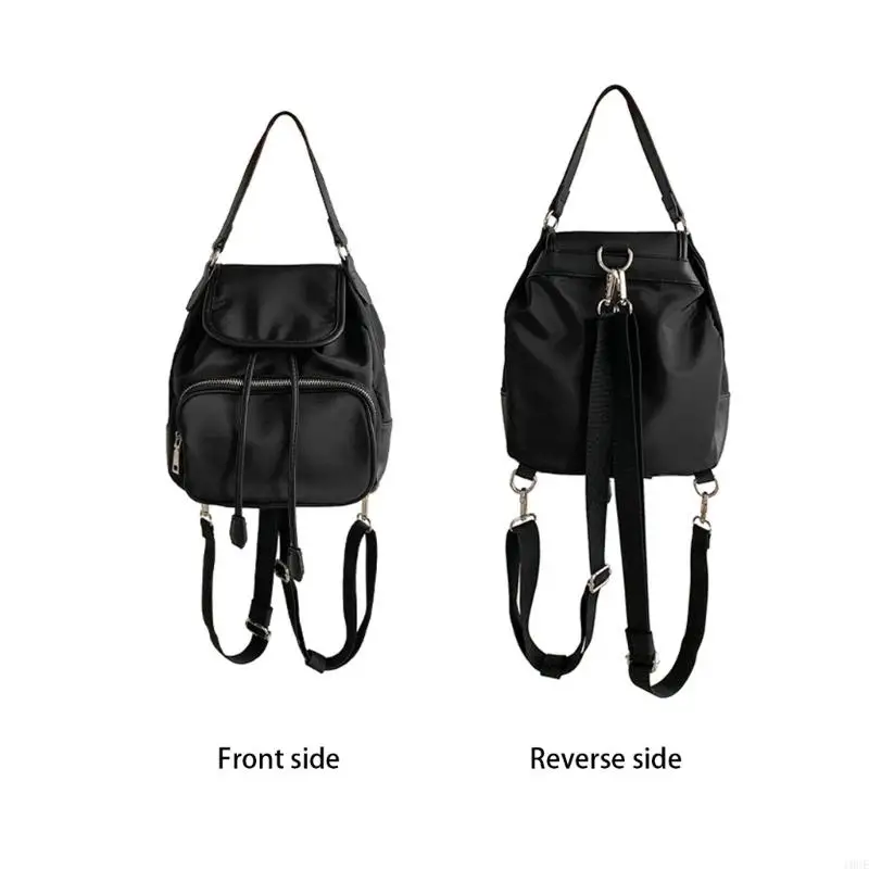 

Fashionable Women's Leopard Print Backpacks Korean Retro Styles Multi Pocket Organization Trendy Outfits Daypacks