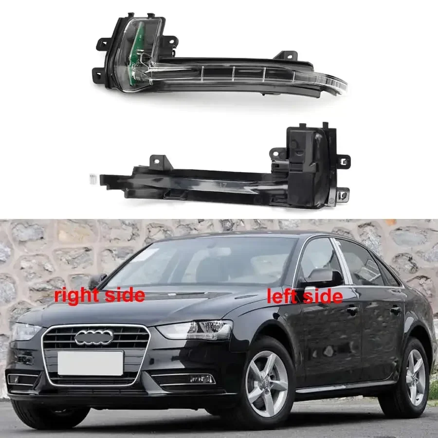 

For Audi A4 A4L B9 2013-2016 / A5 2010-2016 Car Accessories Rearview Side Mirror Turn Signal Light Outer Wing Mirrors Lamp