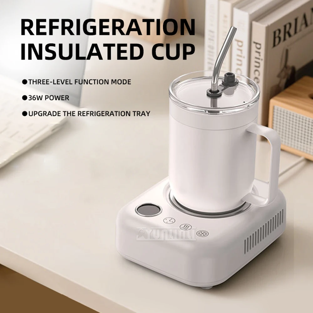 

Portable ice cooling and temperature control cup for office use, suitable for both cooling and heating purposes