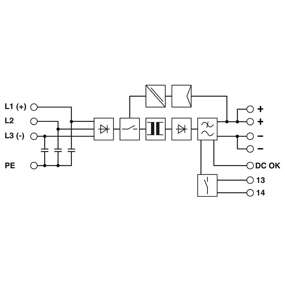 2938594 QUINT-PS-3X400-500AC/24DC/5 QUINT 24VDC/5A Switching Power Supply Fast Ship Works Perfectly For Phoenix