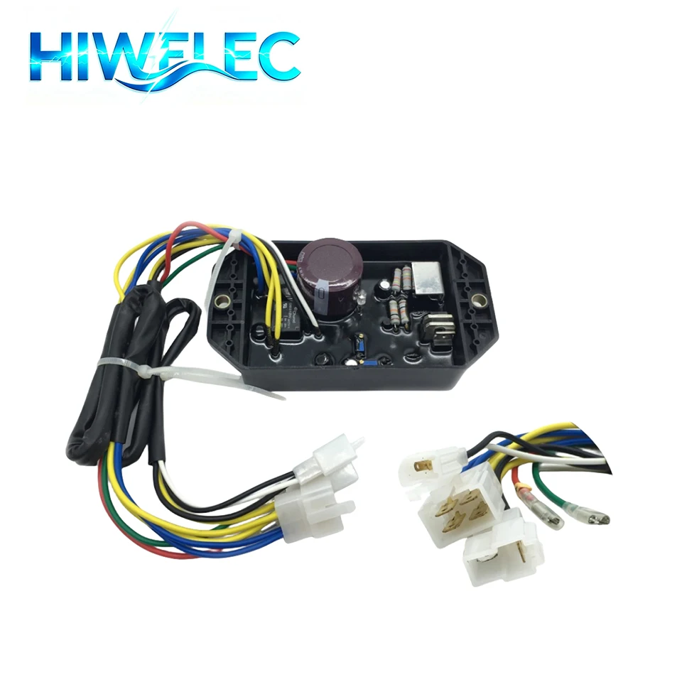 KI-DAVR-50S AVR Automatic Voltage Regulator KI DAVR 50S Single Phase Volt Stabilizer 10 Wires 5kw for Kipor Diesel Generator