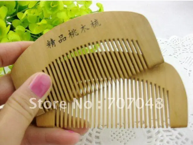 10 pieces /lot Free Shipping Professional wooden Combs.