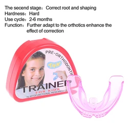Teeth Trainer for Kids Children Teeth Orthodontic Appliance Dental Alignment Braces Mouthpieces Phase Soft and Hard