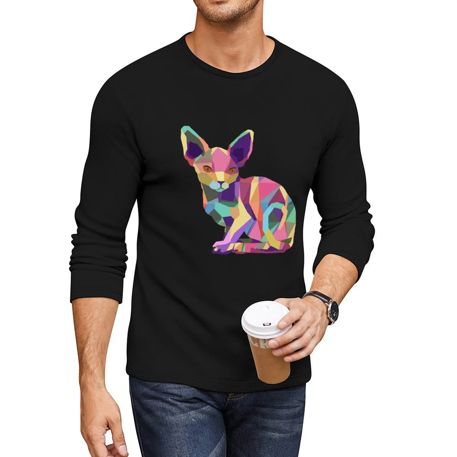 

Sphynx Cat Gifts For Women And Men Sphynx Cat Long T-Shirt anime graphic t shirt mens t shirts pack