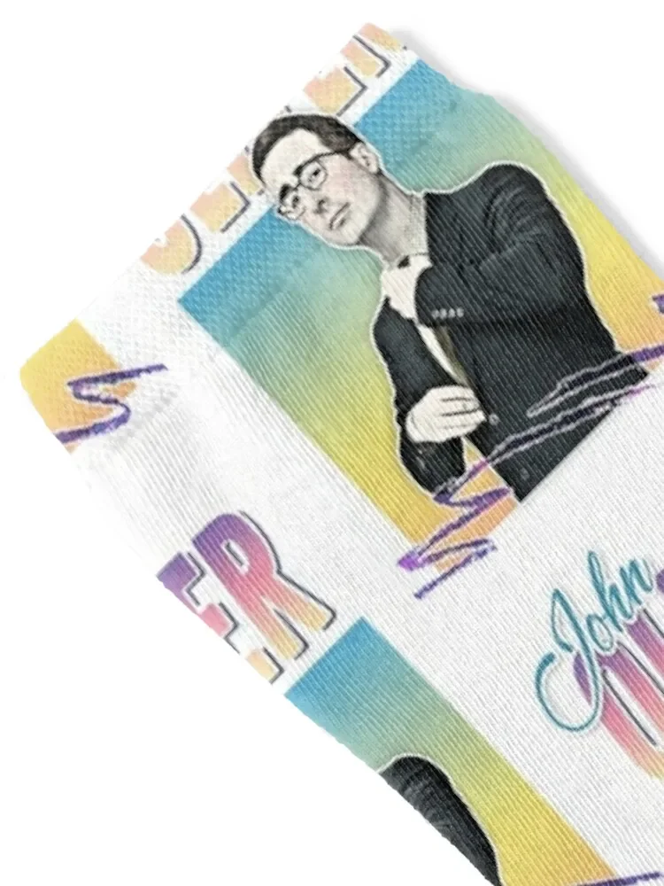 Last Week Tonight With John Oliver - Awesome original retro fan art design Socks cotton Toe sports Men's Socks Luxury Women's